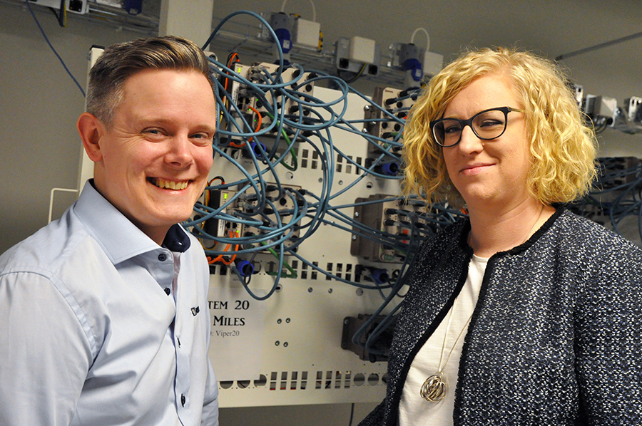 Per Strandberg and Petra Wernkvist. 