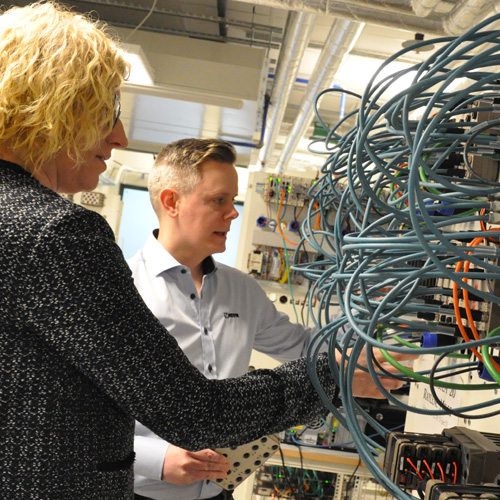 Westermo software test lab.