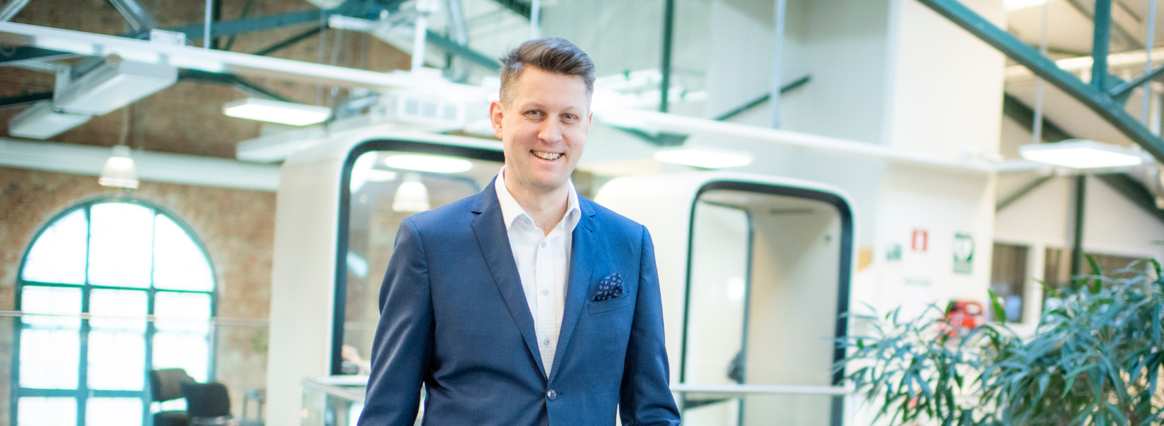 Photo of Niklas Mörth, CISO at Westermo.