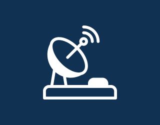 Network infrastructure for air defence and surveillance systems connecting sensors and radars.