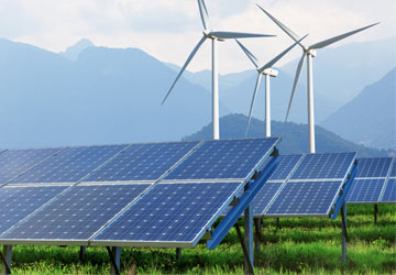 Data communications for renewable power generation