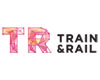 Train and rail logo
