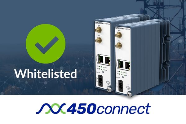 Westermo Merlin-3103 white listed for Germany’s Nationwide 450 MHz Network
