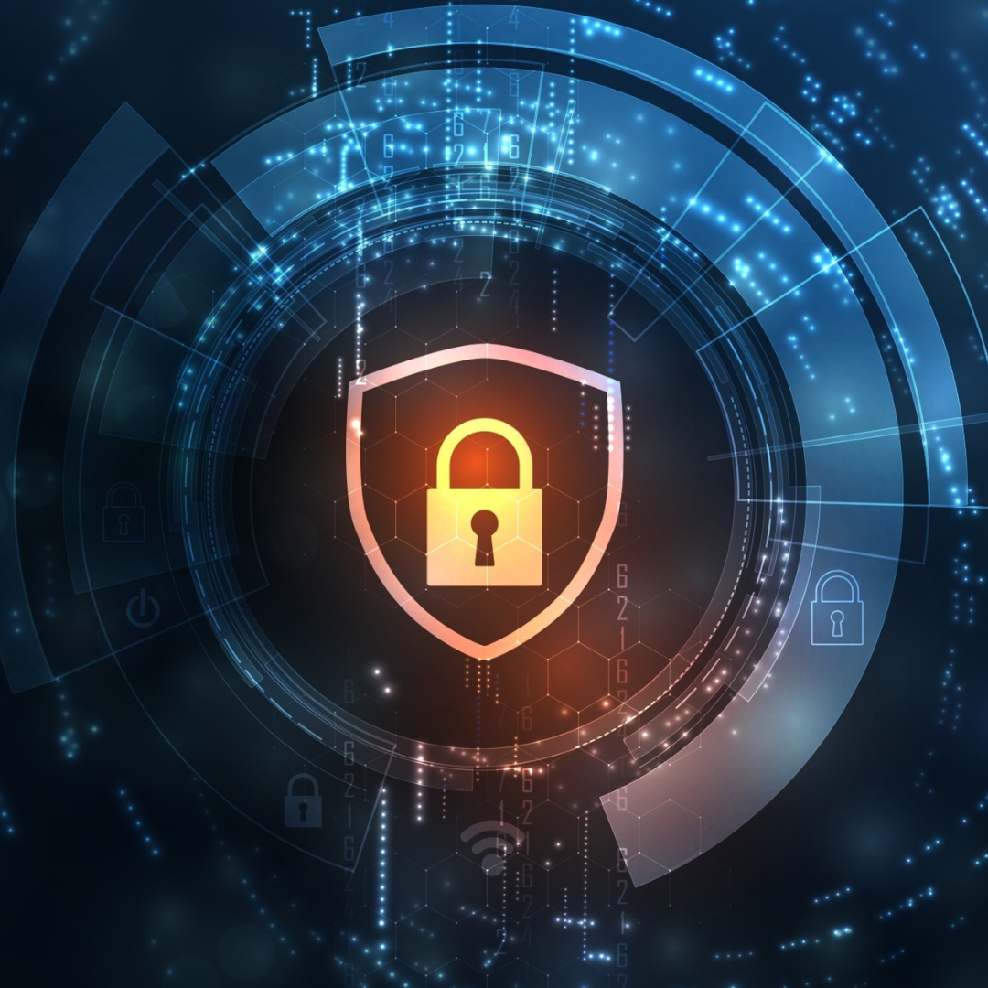 Illustration of cyber security.