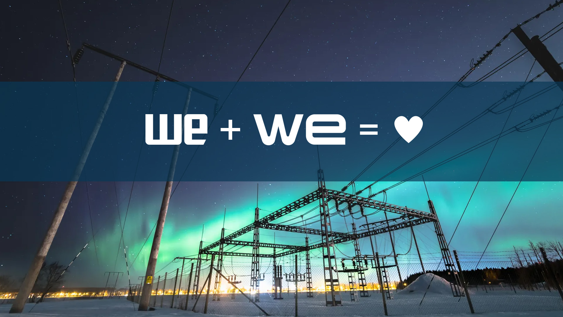Image with we + we = heart, showing the benefits of the aquisition of welotec.