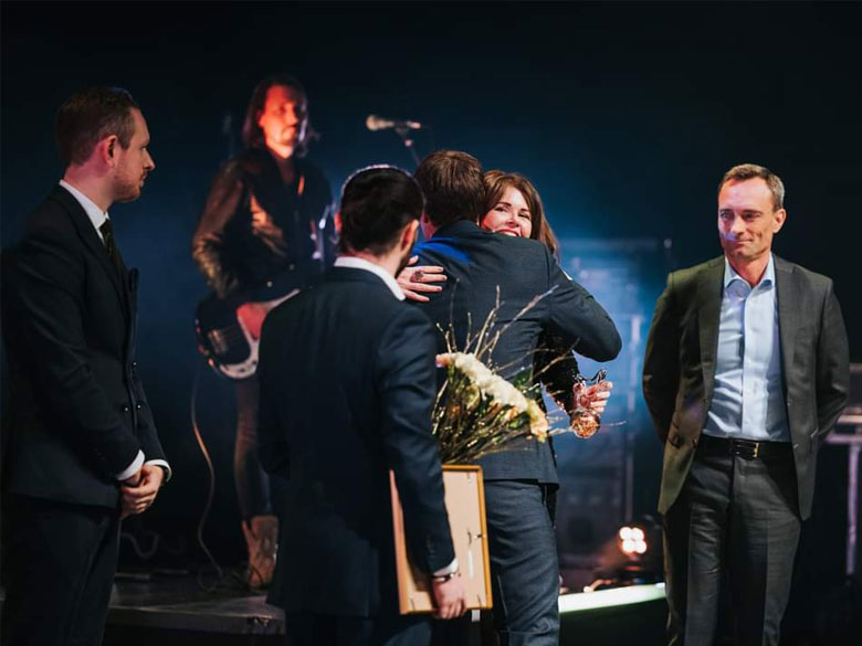 Westermo received the export award at the annual Guldstänk gala 
