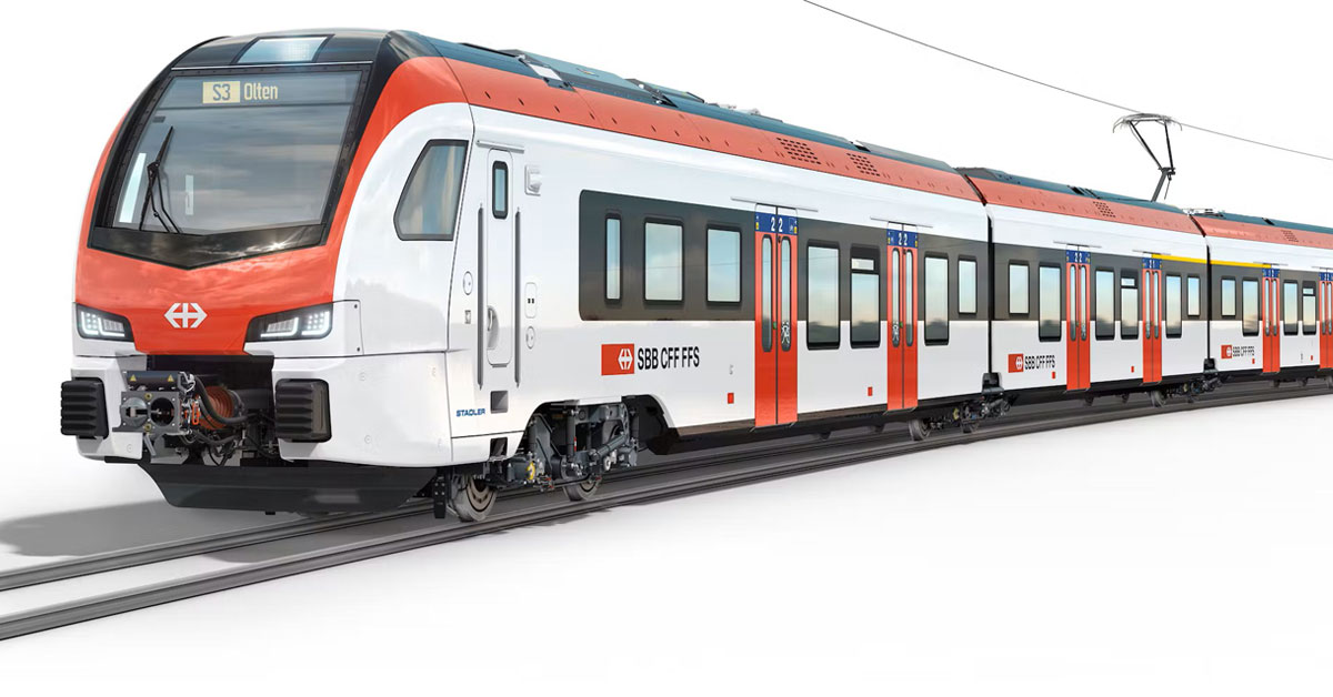  Stadler Selects Westermo Networking Technology for  New Fleet of Trains for SBB