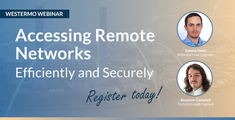 Remote access webinar by Westermo.
