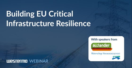 Webinar: Building EU critical infrastructure resiilience