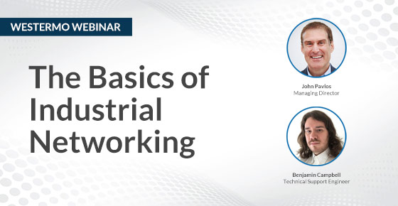 Webinar covering the basics of industrial networking.