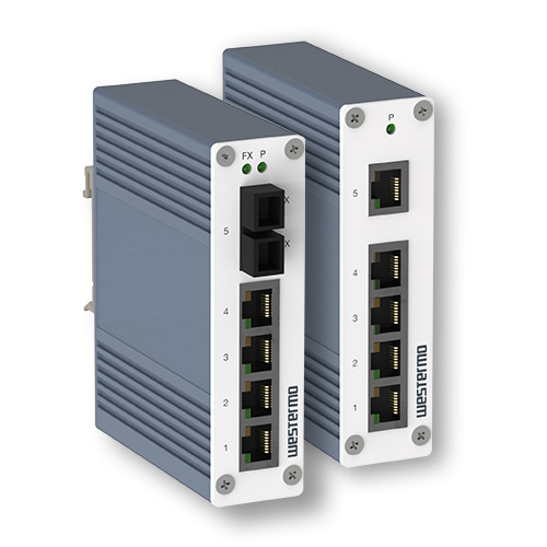 The SandCat series of unmanaged switches