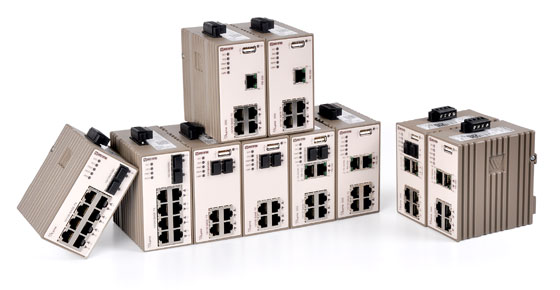 Compact Managed Layer 2 Industrial Ethernet Switches and Device Servers from the Westermo Lynx Series.