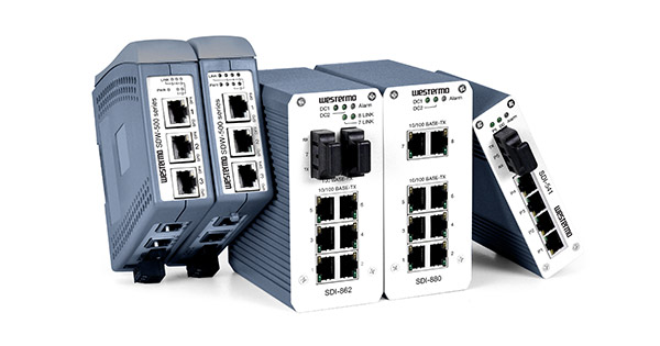 Unmanaged Industrial Ethernet Switches von Westermo.