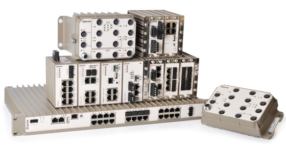 Managed Industrial Layer 3 Ethernet Switches by Westermo.