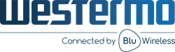 Westermo combined blu wireless logo.