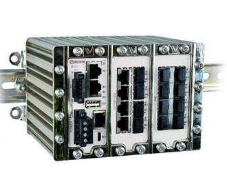 EX approved Industrial Routing Switch RFI-219-F4G-T7G-F8-EX by Westermo.
