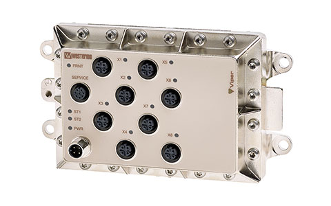 RCM & E-Mark Certified 8-port Managed EN50155 Switch | Viper