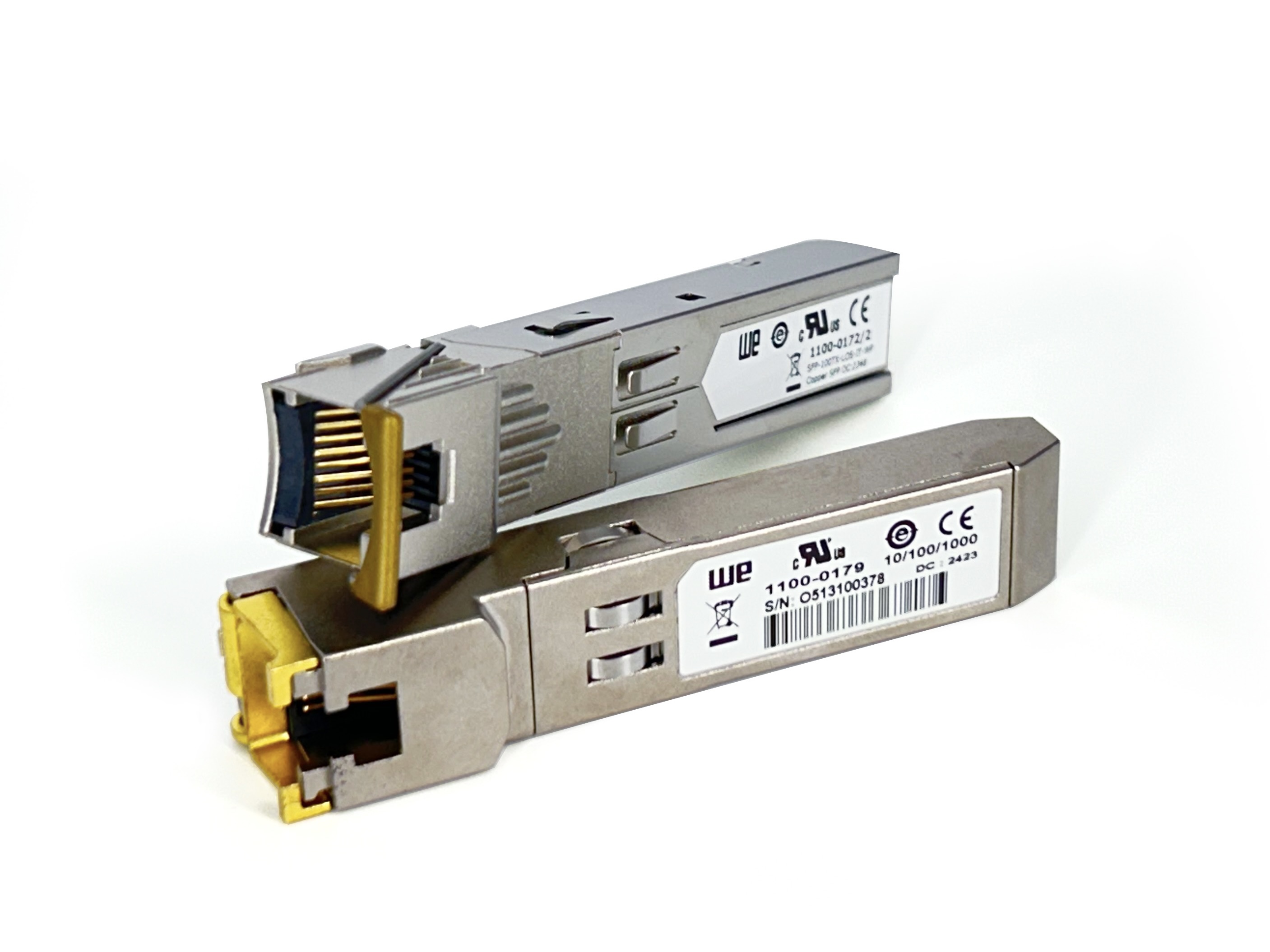 Image of SFP transceivers