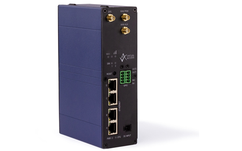 Virtual Access GW2304W Series PoE+ LTE Industrial Cellular Router.