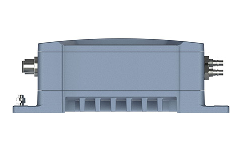 Westermo Ibex-RT-610 EN 50155 WLAN Dual Radio Access Point, back view.