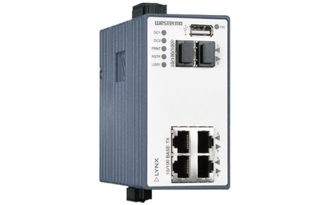 Westermo Lynx Managed Ethernet Switch L106-F2G.