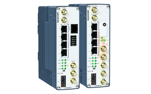 Product details for Westermo Merlin 3400 compact industrial 4G/5G/LTE450 cellular routers.