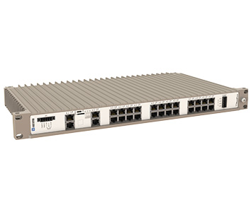 Westermo RedFox-5528-T28G-MV 19 inch Industrial Rackmount Ethernet Switch.