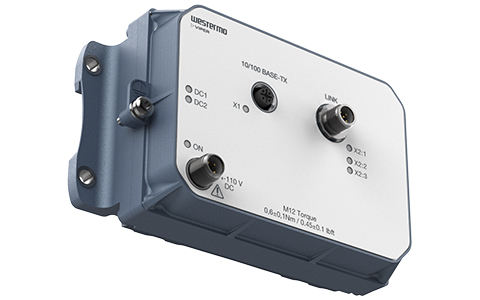 Compact rail EN 50155 approved Ethernet Powerline Bridge by Westermo