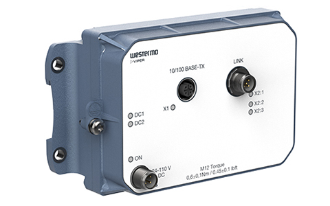 Compact rail EN 50155 approved Ethernet Powerline Bridge by Westermo