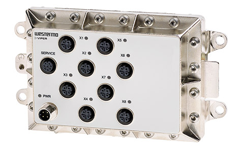 Westermo Viper-008 Unmanaged EN 50155 Switch.