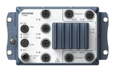 IEC 62443-4-2 SL2 Certified 8-port Gbps Ethernet Train Backbone
