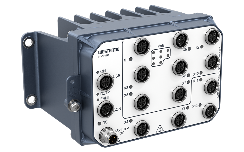 Picture of a Westermo Viper-3512-(E)-T4-P8-PPC