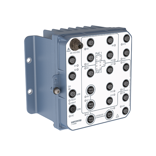 Product photo, Viper-3520-T2G-P2G-T6-P10, Left Picture of a Westermo Viper-3520-T2G-P2G-T6-P10