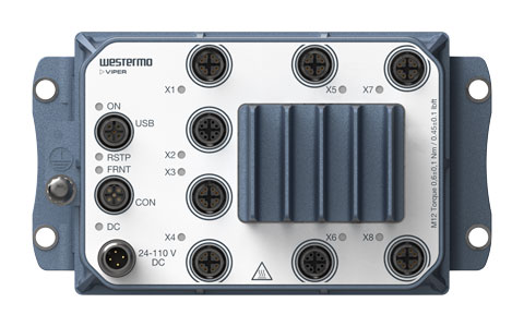 Managed EN 50155 Gigabit Switch Viper 108 T8G Westermo