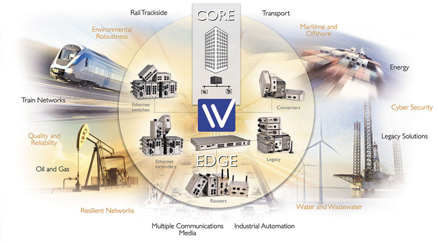 Edge network artwork.
