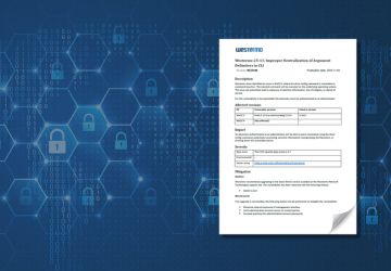 Westermo security advisories.