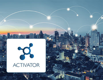 Image symbolizing software tool Activator.