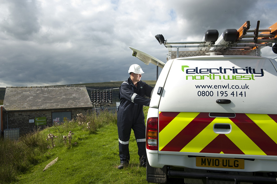 Electricity North West field engineer.