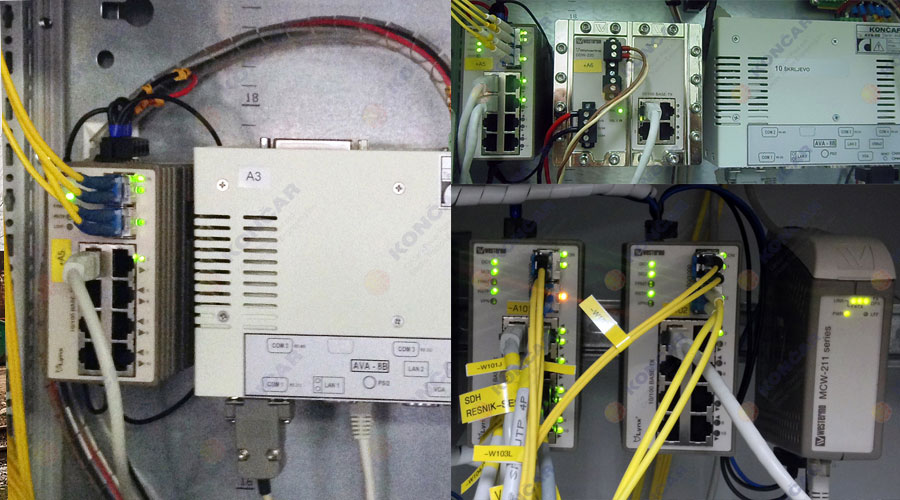 Westemo switches are ideal in trackside applications