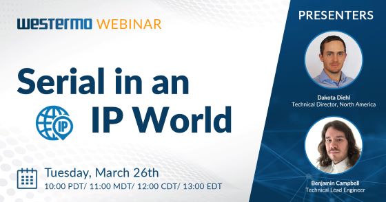Webinar - Serial in an IP World