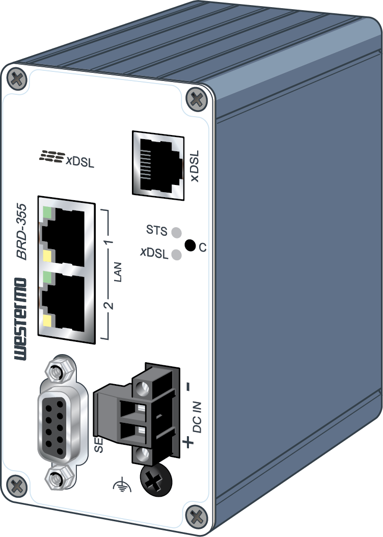 Support for BRD-355 Industrial ADSL/VDSL Router ᐅ Westermo